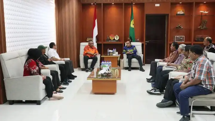 Pengurus DPW Bakti Taskin NTT Temui Gubernur NTT